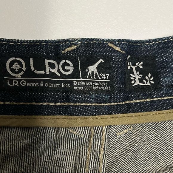 Lrg | Men’s Whispering Effect Bootcut Denim Jeans - Picture 8 of 9